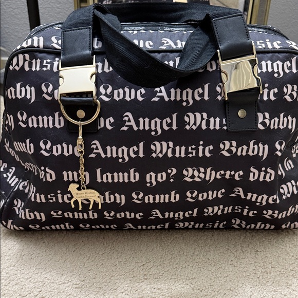 L.A.M.B. Black and White Tote Bag lamb gwen - Picture 1 of 4